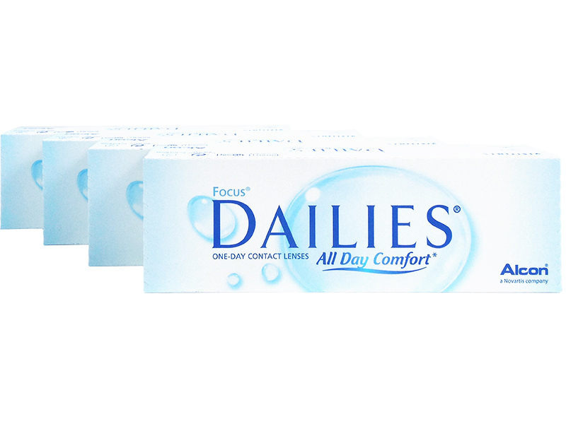 Dailies4-Box Daily Disposable Contact Lenses