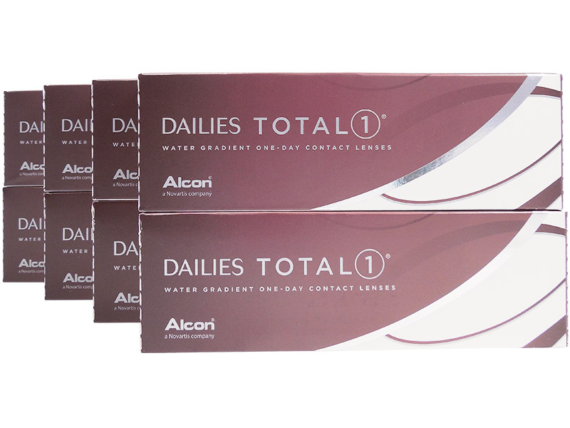 Dailies Total 1 8-BoxDaily Disposable Contact Lenses 30 Lenses Per Box