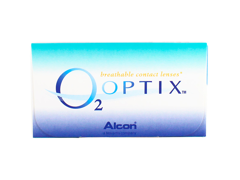 O2 Optix Monthly Disposable Contact Lenses 6 Lenses Per Box