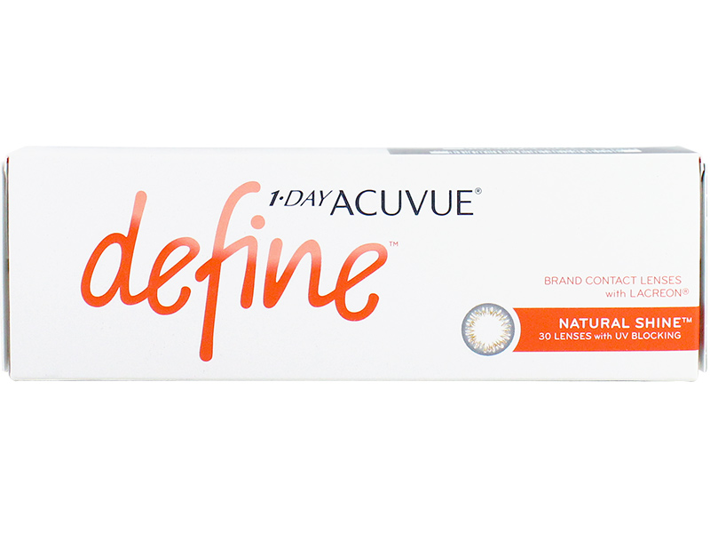 1 Day Acuvue Define Moist Natural Shine Daily Disposable Color Contact Lenses