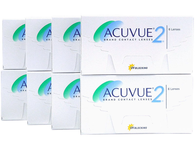 Acuvue 2 8-Box Weekly Disposable Contact Lenses